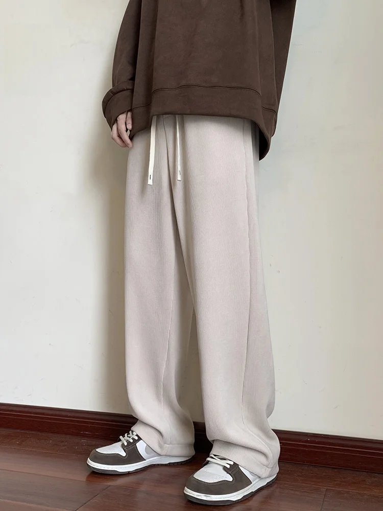 Corduroy Pants Men's Winter New Sle Drapey Straight Loose Casual Long Trousers Faionable Brand Rampo Youthful Spring
Corduroy Pants Men's Winter New Sle Drapey Straight Loose Casual Long Trousers Faionable Brand Rampo Youthful Spring