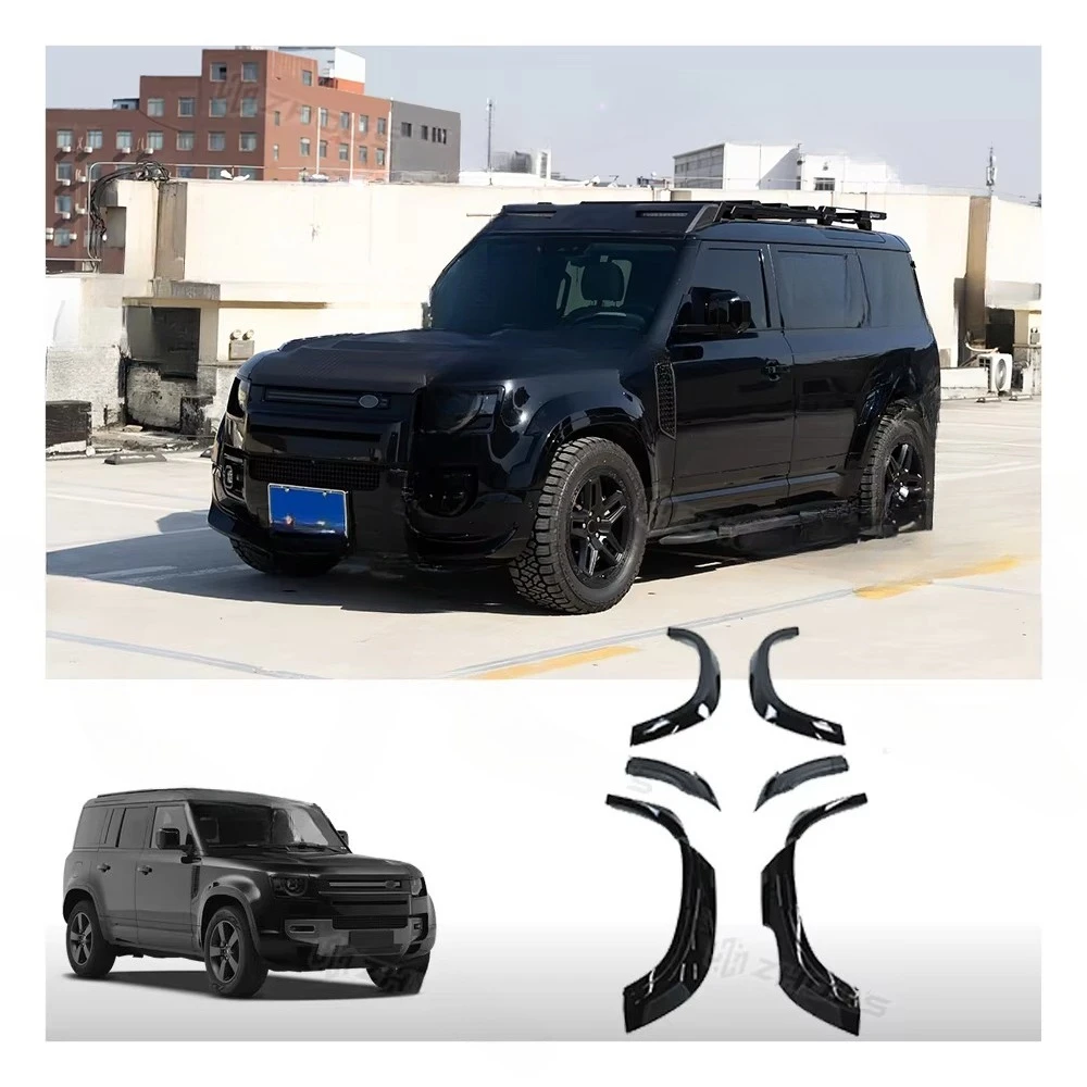 Zhous Design Car Exterior Accessories Internal Accessories Car Gloss Black Wheel Arches for Land Rover New Defender 110custom
Zhous Design Car Exterior Accessories Internal Accessories Car Gloss Black Wheel Arches for Land Rover New Defender 110custom