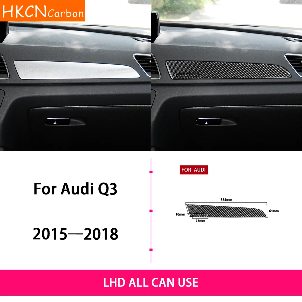 For Audi Q3 2015—2018 Car Accessories Carbon Fiebr Copilot Dashboard Decorative Paenl Strip Cover Trim Sticker Modification
For Audi Q3 2015—2018 Car Accessories Carbon Fiebr Copilot Dashboard Decorative Paenl Strip Cover Trim Sticker Modification