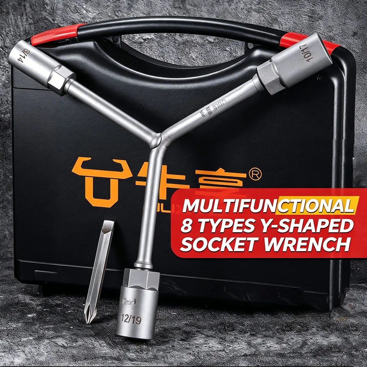 6 In 1 Multifunctional Y Type Tri Fork Socket Wrench Extended Hexagonal Spanner Universal Motorcycle Bicycle Hand Tool
6 In 1 Multifunctional Y Type Tri Fork Socket Wrench Extended Hexagonal Spanner Universal Motorcycle Bicycle Hand Tool