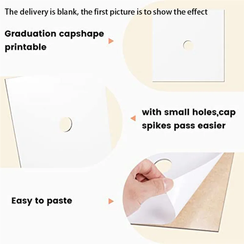 AIAI Sublimation Blanks Graduation Topper Heat Transfer Plate, MDF Adhesive Grad Hat Topper Decorations For Party Supplies
AIAI Sublimation Blanks Graduation Topper Heat Transfer Plate, MDF Adhesive Grad Hat Topper Decorations For Party Supplies