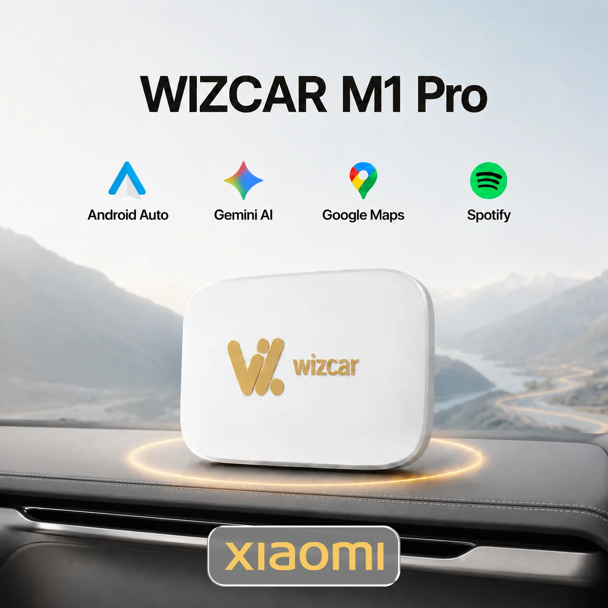 For Xiaomi SU7 YU7 2024-2026 | WIZCAR M1 Pro Wireless Android Auto Support Google Waze Maps Spotify Music For Android Phone
For Xiaomi SU7 YU7 2024-2026 | WIZCAR M1 Pro Wireless Android Auto Support Google Waze Maps Spotify Music For Android Phone