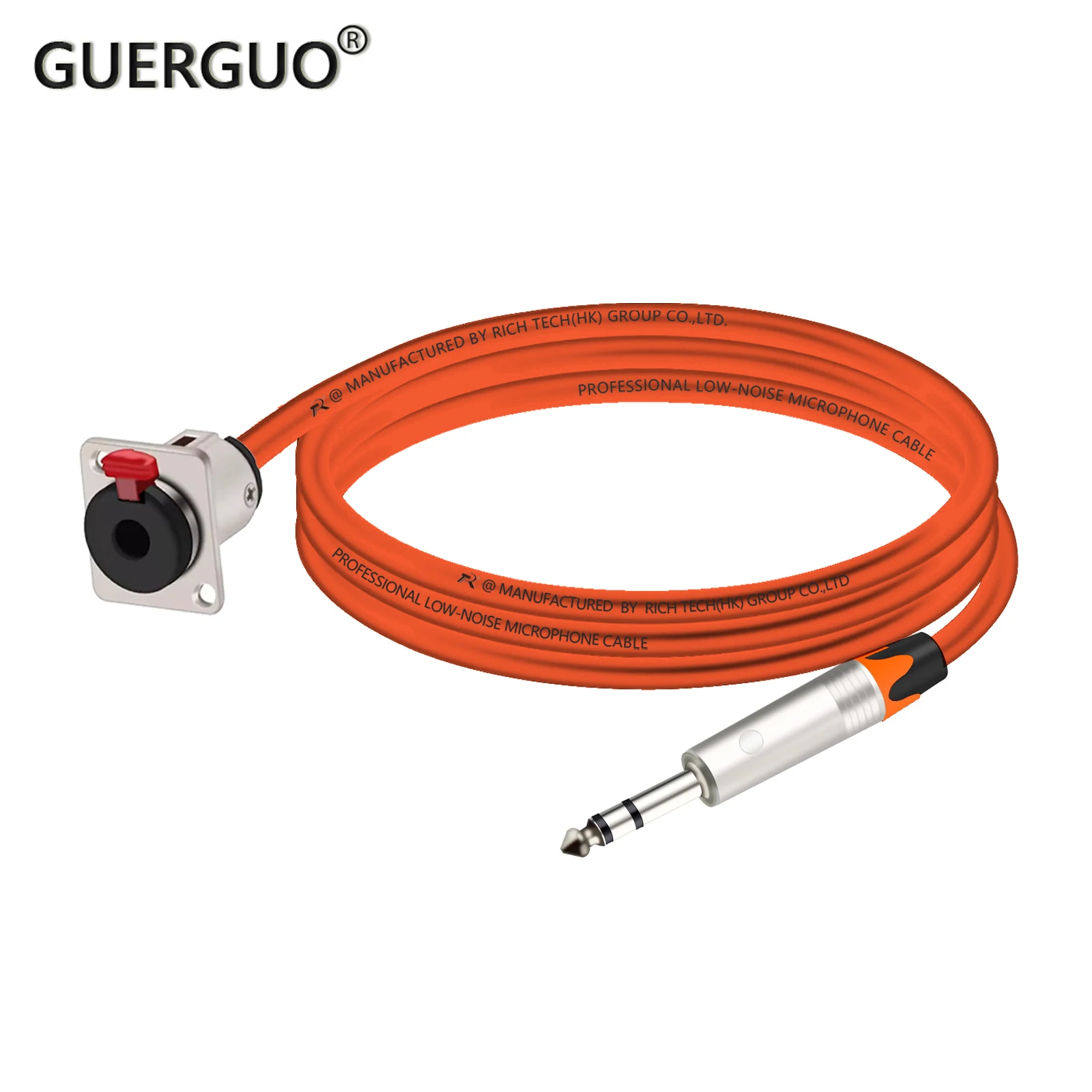 1PC D-Type 1/4 Inch TRS Female Panel Mount to 6.35MM Male Stereo Jack Cable Speaker Headphone Extension Adapter Cord 0.2M-15M
1PC D-Type 1/4 Inch TRS Female Panel Mount to 6.35MM Male Stereo Jack Cable Speaker Headphone Extension Adapter Cord 0.2M-15M