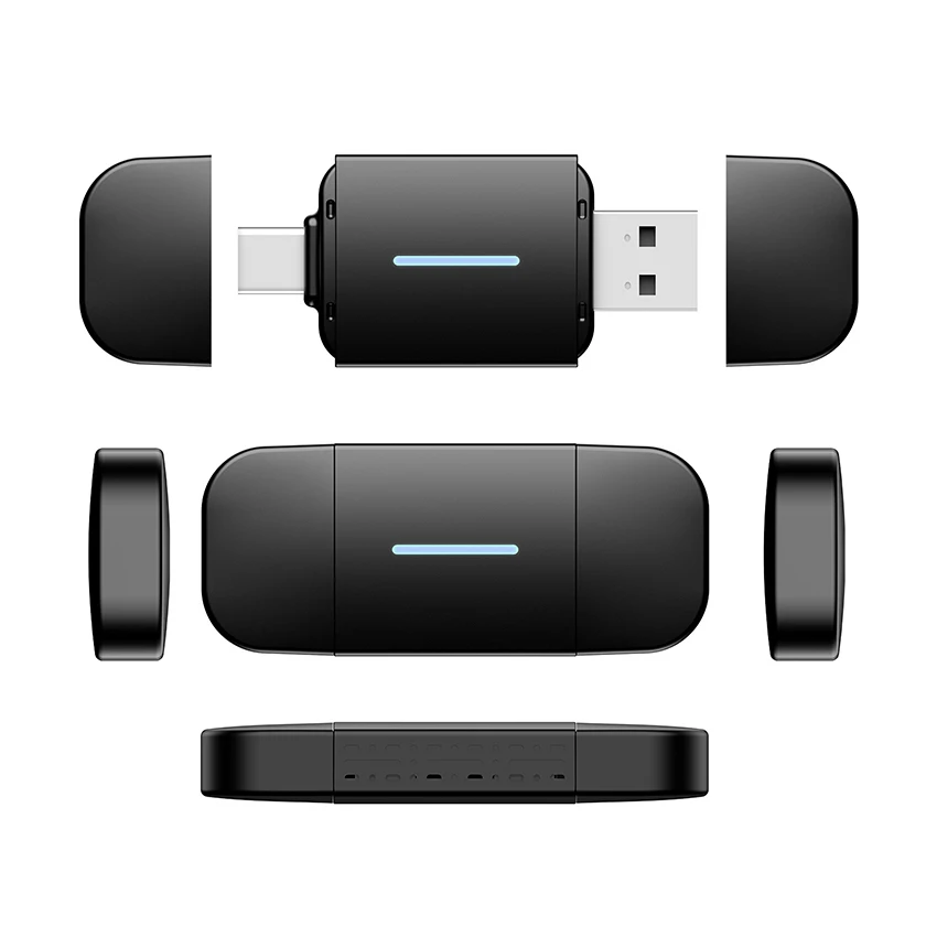 CarPlay Adapter Cable 2-in-1 Wireless Conversion for CarPlay Adapter Auto Conversion Box