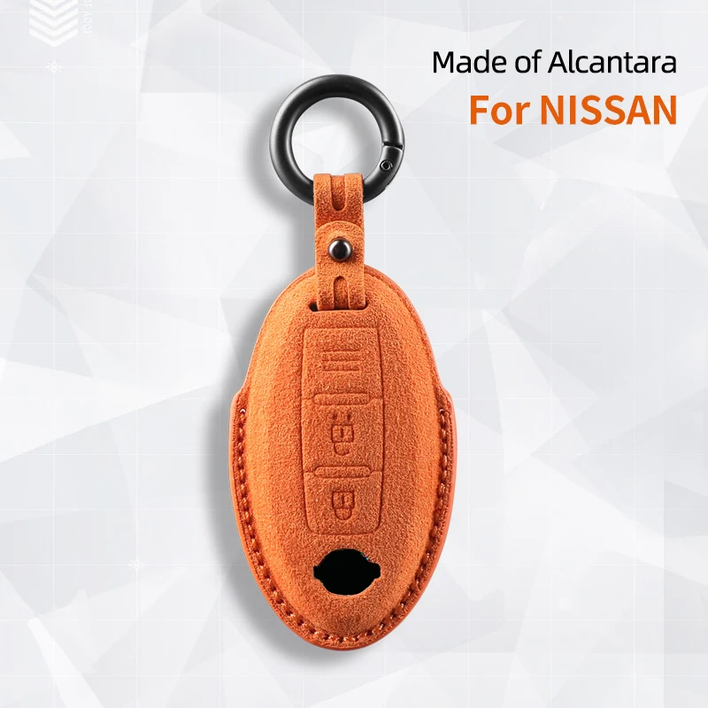 Suede Car Key Case Cover Shell Holder Protector For Nissan Qashqai X-Trail Versa Maxima Altima Rogue Murano Juke Tiida Accessory
Suede Car Key Case Cover Shell Holder Protector For Nissan Qashqai X-Trail Versa Maxima Altima Rogue Murano Juke Tiida Accessory