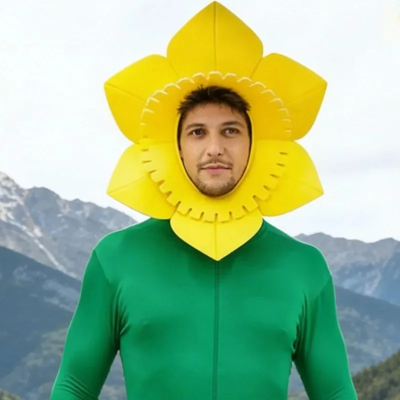 Sunflower Cosplay Costume for Men Funny Tight Bodysuit Party Outfit Stage Performance
Sunflower Cosplay Costume for Men Funny Tight Bodysuit Party Outfit Stage Performance