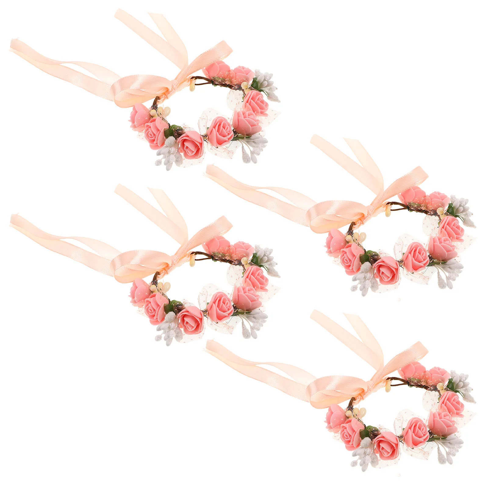 4Pcs Single Layer Wrist Corsages Elegant Artificial Hand Flower Bracelet Bridal Bridesmaid Wedding Proms Bridesmaid Wrist
4Pcs Single Layer Wrist Corsages Elegant Artificial Hand Flower Bracelet Bridal Bridesmaid Wedding Proms Bridesmaid Wrist