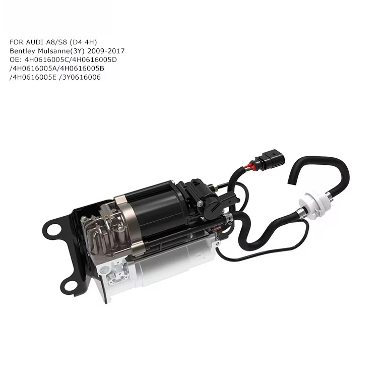 4H0616005C Air Suspension Systems Air Compressor Air Pump For AUDI A8/S8 (D4 4H) 2009-2017
4H0616005C Air Suspension Systems Air Compressor Air Pump For AUDI A8/S8 (D4 4H) 2009-2017