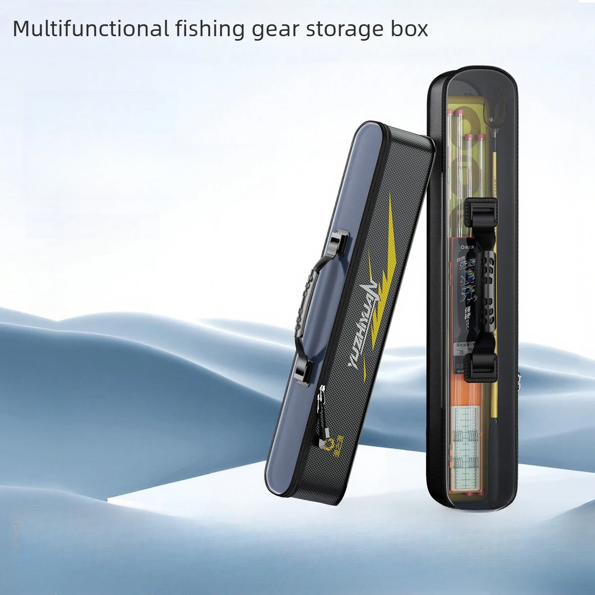 Waterproof EVA Tackle Storage,Large Capacity Wear-Resistant, Dirt-Proof Fishing Accessory Case,Leader Float Bait Box for Outdoor
Waterproof EVA Tackle Storage,Large Capacity Wear-Resistant, Dirt-Proof Fishing Accessory Case,Leader Float Bait Box for Outdoor