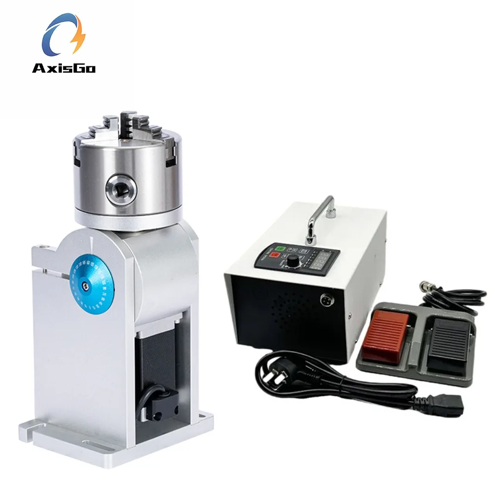 Factory Direct Laser Marking & Welding Rotary Fixture | Universal Chuck Rotating Platform with Motor
Factory Direct Laser Marking & Welding Rotary Fixture | Universal Chuck Rotating Platform with Motor