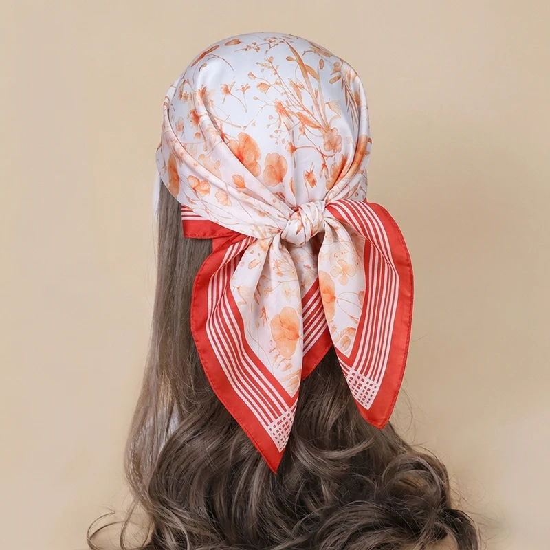 Women's Scarf Hijab Luxury Turban Handkerchief Shawl Neckerchief Headscarf Headband Bandana Windproof Print Square Fashion Wraps
Women's Scarf Hijab Luxury Turban Handkerchief Shawl Neckerchief Headscarf Headband Bandana Windproof Print Square Fashion Wraps