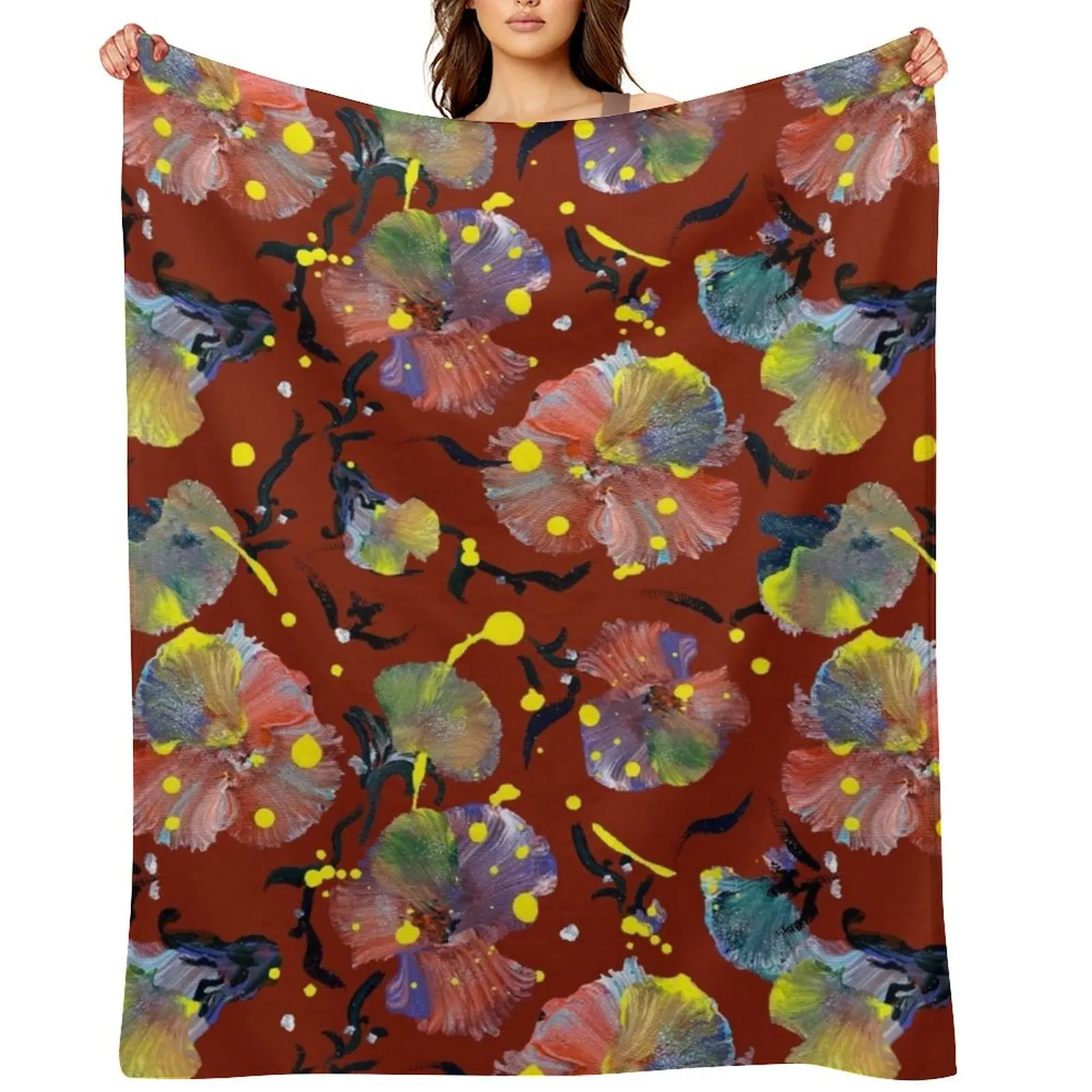 Cinnamon Garden Throw Blanket Shaggy Single Beach Winter beds Blankets
Cinnamon Garden Throw Blanket Shaggy Single Beach Winter beds Blankets