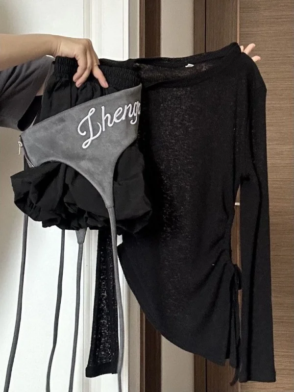 Stunning Unique Beautiful Set Skirt Women's Spring Sunshade Cover up Three Piece Set Commute Korean Style Loose Fit High Waist
Stunning Unique Beautiful Set Skirt Women's Spring Sunshade Cover up Three Piece Set Commute Korean Style Loose Fit High Waist