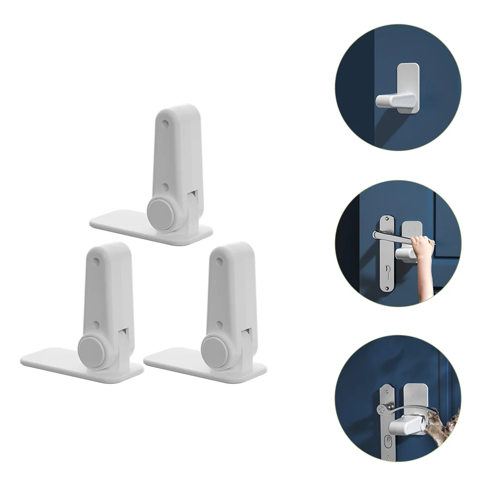 3 Pcs Child Baby Proof Door Handle Locks ABS Cabinet Fridge Kids Door Locks for Home Child Proof Security Hardware
3 Pcs Child Baby Proof Door Handle Locks ABS Cabinet Fridge Kids Door Locks for Home Child Proof Security Hardware