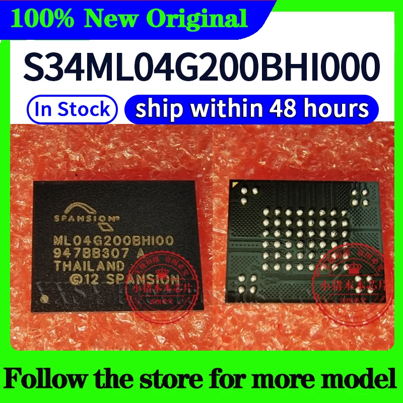 S34ML04G200BHI000 High quality New
S34ML04G200BHI000 High quality New