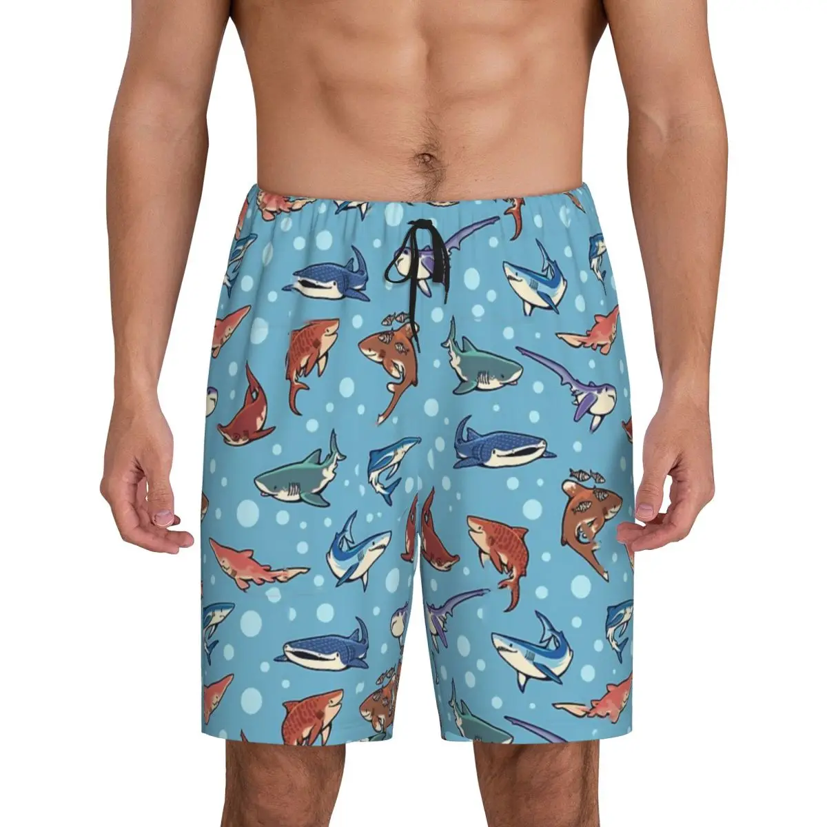 Мужские короткие пижамные штаны Custom Sharks In The Light Blue, нижняя часть пижамы, шорты для сна, пижамные штаны
Мужские короткие пижамные штаны Custom Sharks In The Light Blue, нижняя часть пижамы, шорты для сна, пижамные штаны