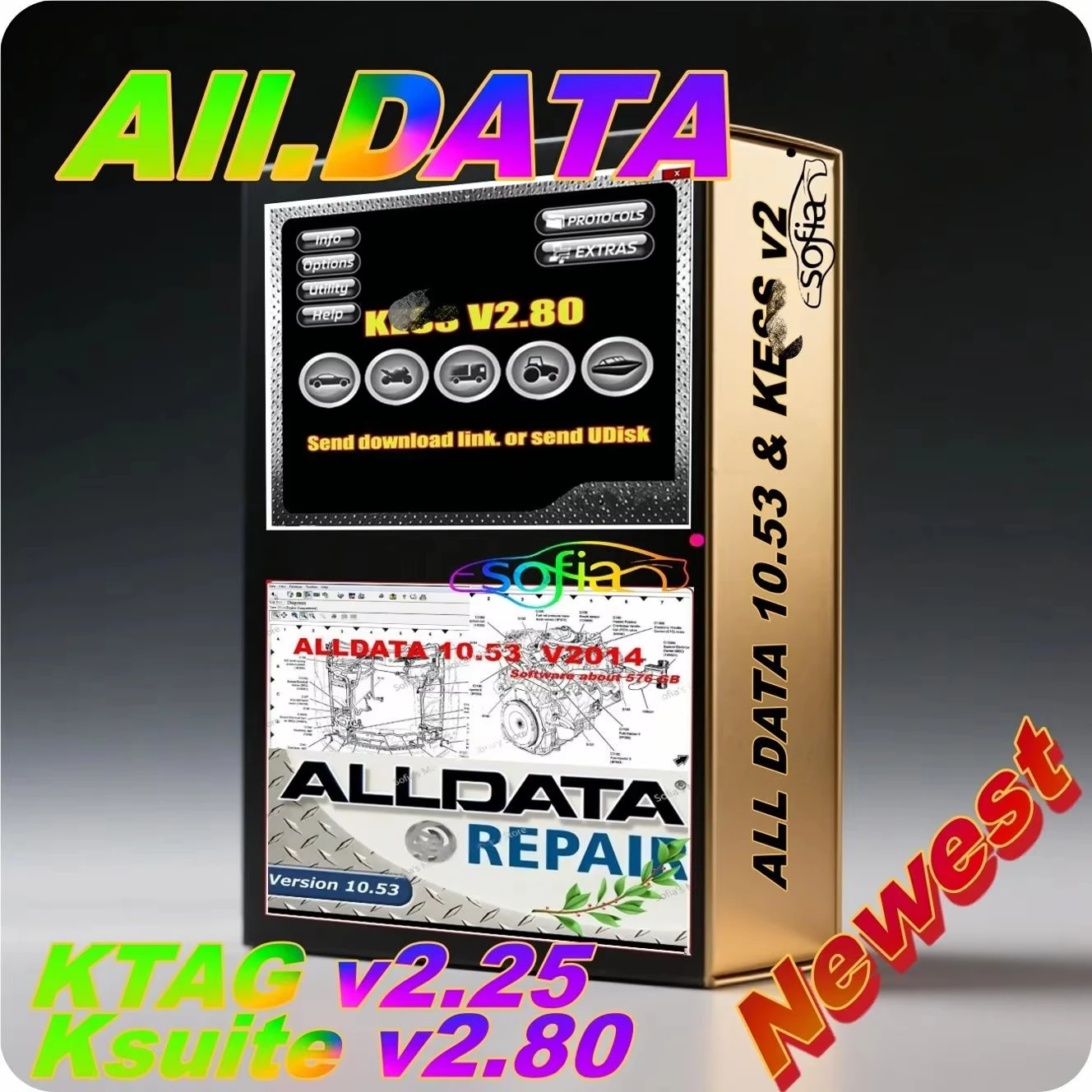 El más nuevo software de diagrama de reparación de datos para automóviles alldata 10.53 autel diagnóstico K.suite 2.80 El softwa
El más nuevo software de diagrama de reparación de datos para automóviles alldata 10.53 autel diagnóstico K.suite 2.80 El softwa