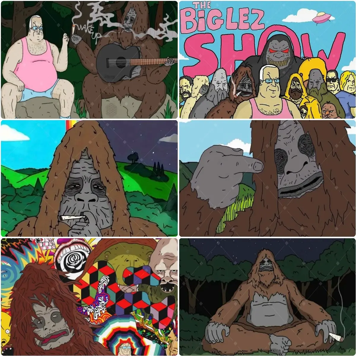 The Big Lez Show Sassy The Sasquatch Backdrop Poster Trippy Cartoon Wall Art Print Home Decoration for Room Aesthetic Banner
The Big Lez Show Sassy The Sasquatch Backdrop Poster Trippy Cartoon Wall Art Print Home Decoration for Room Aesthetic Banner