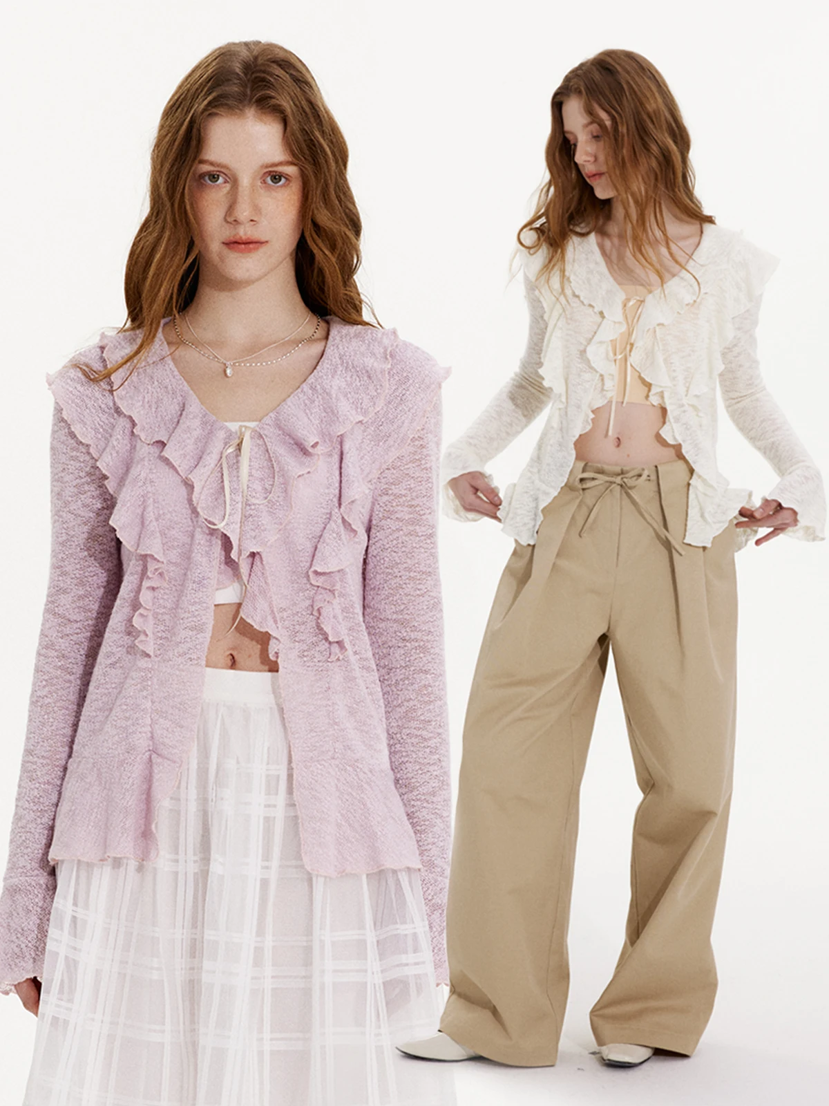 Женский кардиган Midforce с длинными рукавами, завязками на талии, летний, повседневный, фактурный, с кружевной отделкой, во французском стиле, приталенный крой
Женский кардиган Midforce с длинными рукавами, завязками на талии, летний, повседневный, фактурный, с кружевной отделкой, во французском стиле, приталенный крой