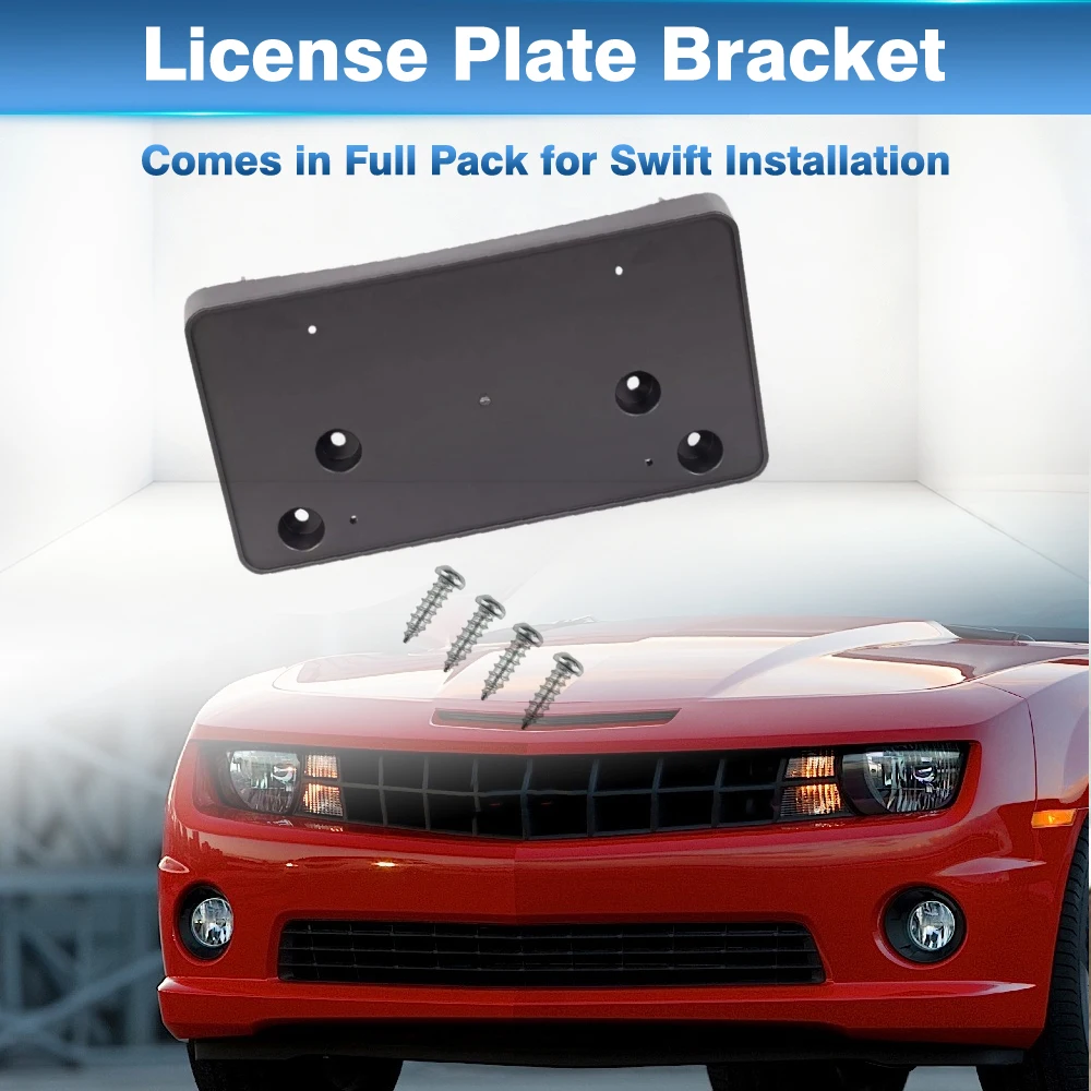 Front Bumper License Plate Bracket Frame Holder with 4 Screws For Chevrolet Camaro 2010 2011 2012 2013 92218025 GM1068127
Front Bumper License Plate Bracket Frame Holder with 4 Screws For Chevrolet Camaro 2010 2011 2012 2013 92218025 GM1068127
