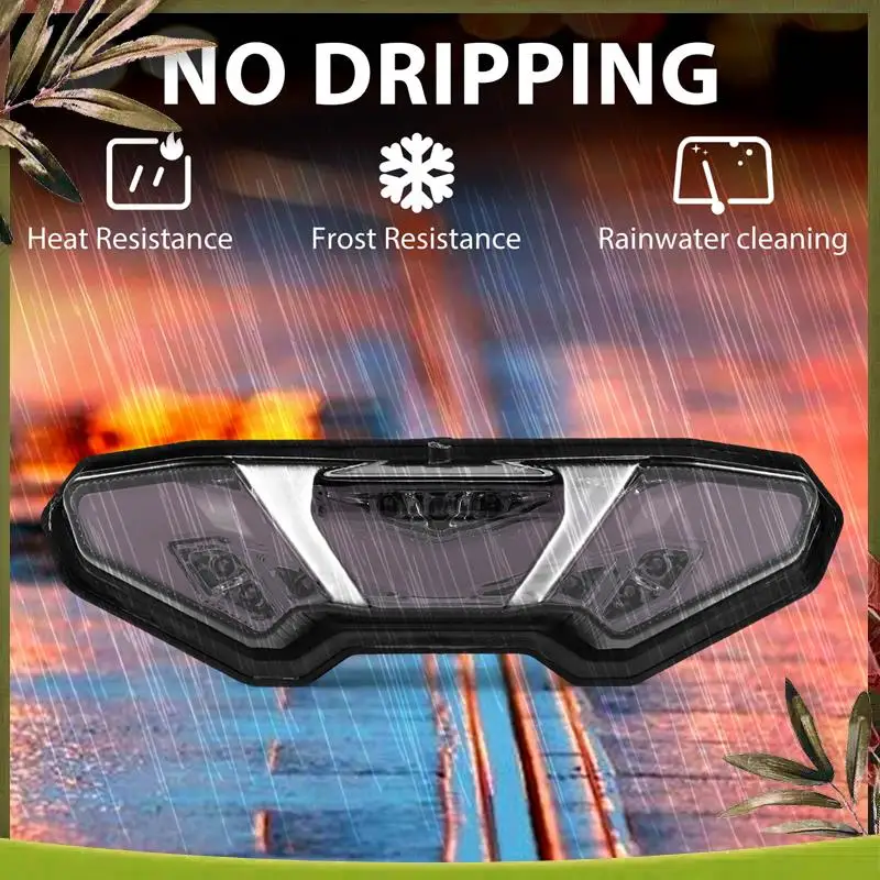AB98-Motorcycle Integrated Led Tail Light Turn Signal Clear For Mt-09 Fz-09 Mt-09 Tracer/ Tracer 900 Tracer 700 Mt-10/Fz-
AB98-Motorcycle Integrated Led Tail Light Turn Signal Clear For Mt-09 Fz-09 Mt-09 Tracer/ Tracer 900 Tracer 700 Mt-10/Fz-