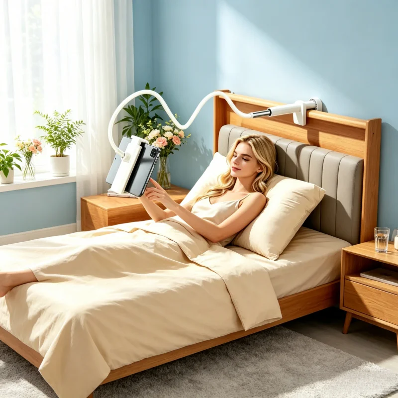 70CM Long Arm Phone Tablet Holder, Adjustable Cantilever Mount, Stable Support for Desktop & Bedside, Hands-Free Viewing
70CM Long Arm Phone Tablet Holder, Adjustable Cantilever Mount, Stable Support for Desktop & Bedside, Hands-Free Viewing