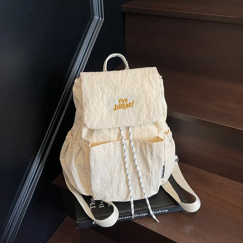 Lightweight Women Backpack High Capacity Water Resistant Nylon Casual Travel Shoulder Bags with Many Pockets Commuting Bag
Lightweight Women Backpack High Capacity Water Resistant Nylon Casual Travel Shoulder Bags with Many Pockets Commuting Bag