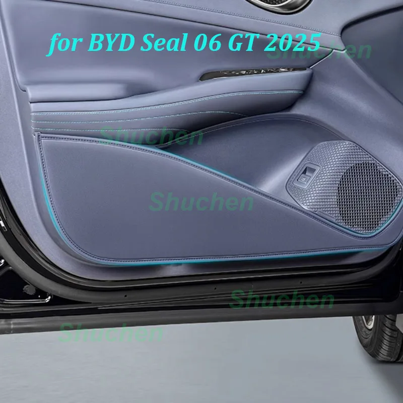 Car Door Anti-kick Leather Pad for BYD Seal 06 GT 2025 Door Panel Anti-kick Cover Protector Scratch-proof Interior Accessories
Car Door Anti-kick Leather Pad for BYD Seal 06 GT 2025 Door Panel Anti-kick Cover Protector Scratch-proof Interior Accessories
