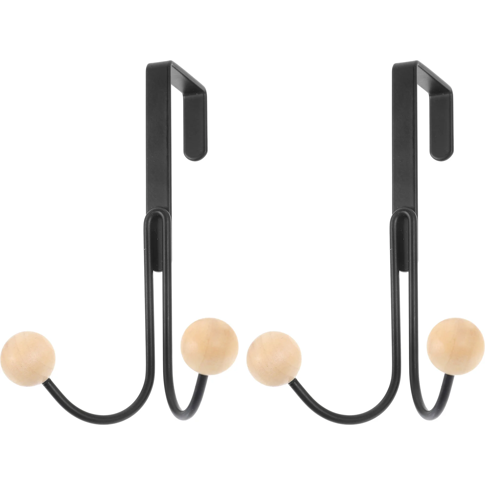 2 Pcs Iron Simple Door Hook Clothes Hanging Rack behind Hooks Coat for Nail Free Hanger Wooden over
2 Pcs Iron Simple Door Hook Clothes Hanging Rack behind Hooks Coat for Nail Free Hanger Wooden over