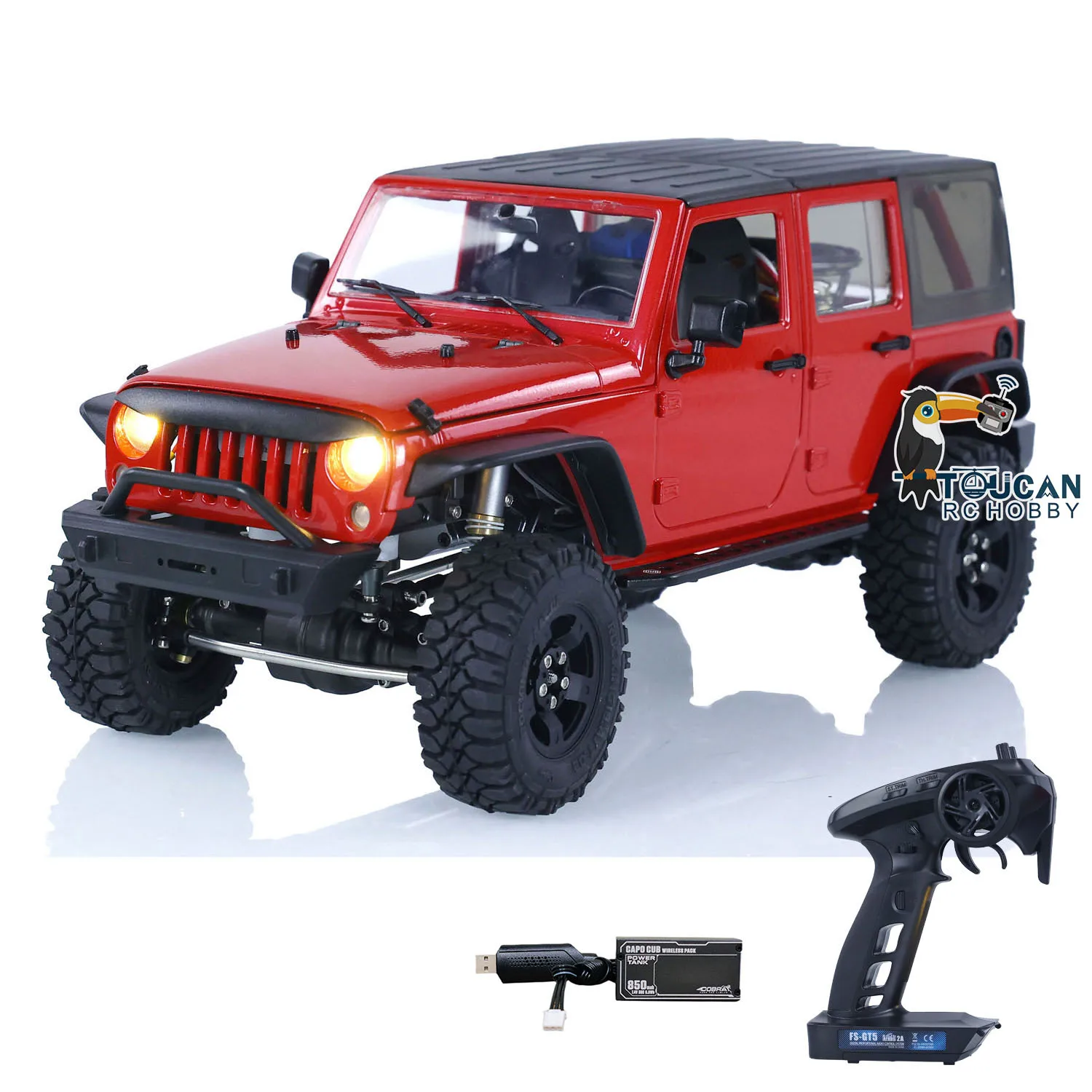 Capo 1/18 RC Crawler CUB2 2-Speed Transmission RTR Remote Control Car Off-road Vehicle DIY Painted Assembled Toy THZH1676
Capo 1/18 RC Crawler CUB2 2-Speed Transmission RTR Remote Control Car Off-road Vehicle DIY Painted Assembled Toy THZH1676