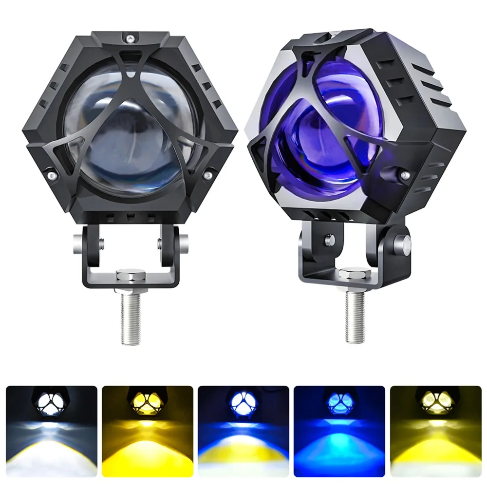 2 Pack Round LED Fog Lights - Motorcycle Driving/Auxiliary Lamps for ATV, Car, SUV, UTV, Truck, Tractor, Van, Trailer
2 Pack Round LED Fog Lights - Motorcycle Driving/Auxiliary Lamps for ATV, Car, SUV, UTV, Truck, Tractor, Van, Trailer