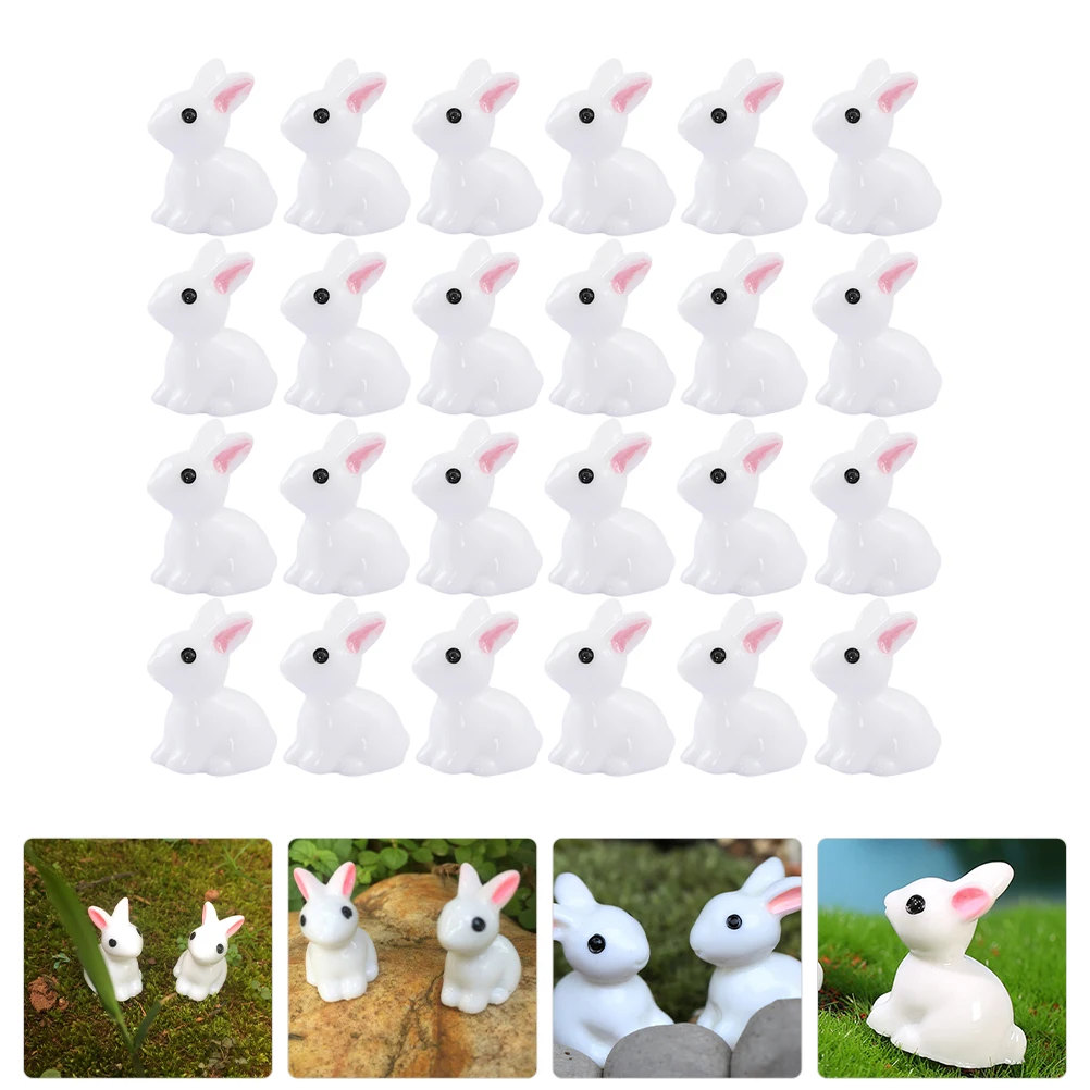40pcs Ornaments Mini Resin Figures Decor Tiny Bunny Accessories for Garden Miniature Display Mini Animals Figures Cake Car
40pcs Ornaments Mini Resin Figures Decor Tiny Bunny Accessories for Garden Miniature Display Mini Animals Figures Cake Car