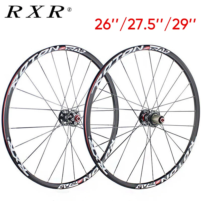 RXR MTB Wheelset 29er Carbon Hub Mountain Bike Wheelset 29‘’ 26" 27.5" QR Mountain Bike Wheelset Quick Release Bicycle Part
RXR MTB Wheelset 29er Carbon Hub Mountain Bike Wheelset 29‘’ 26" 27.5" QR Mountain Bike Wheelset Quick Release Bicycle Part