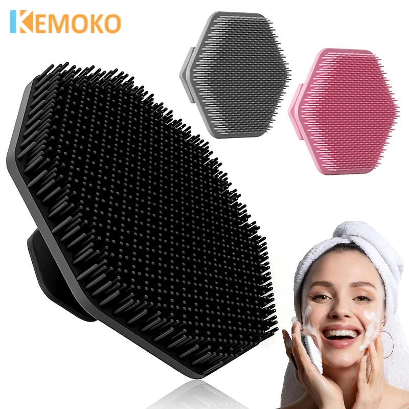 Face Scrubber Soft Silicone Facial Cleansing Brush Face Exfoliator Blackhead Acne Pore Pad Face Wash Portable for Women Man
Face Scrubber Soft Silicone Facial Cleansing Brush Face Exfoliator Blackhead Acne Pore Pad Face Wash Portable for Women Man