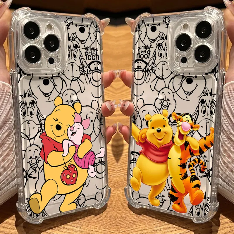 Lovely Winnie The Pooh Piglet Clear Case For iPhone 17 16 15 14 13 12 11 Pro Max 16e 17e Air 13 Mini 15 Plus XS XR 8 Phone Cover
Lovely Winnie The Pooh Piglet Clear Case For iPhone 17 16 15 14 13 12 11 Pro Max 16e 17e Air 13 Mini 15 Plus XS XR 8 Phone Cover