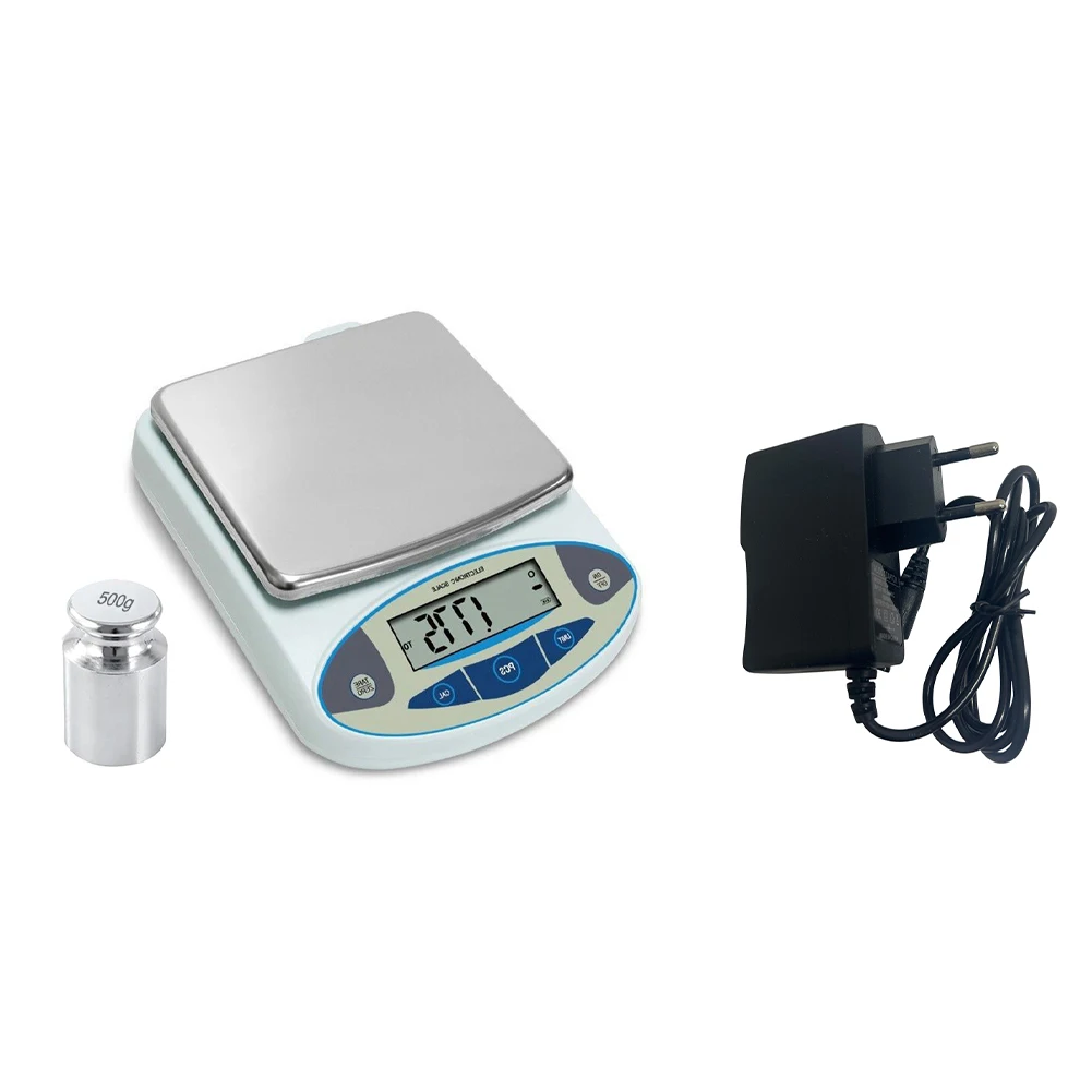 Square Laboratory Balance Scientific D*igital Scale With An Accuracy Of 0.01 For Test Measurement Tool Accessory