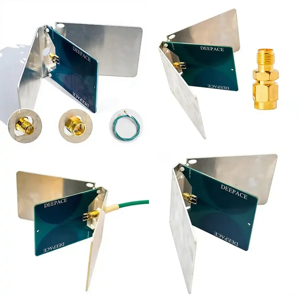 R105 Ultra-Wideband Directional Antenna 16-9GHz 9dBi High-Gain UWB WiFi 6E -K/-JJ Connector
R105 Ultra-Wideband Directional Antenna 16-9GHz 9dBi High-Gain UWB WiFi 6E -K/-JJ Connector