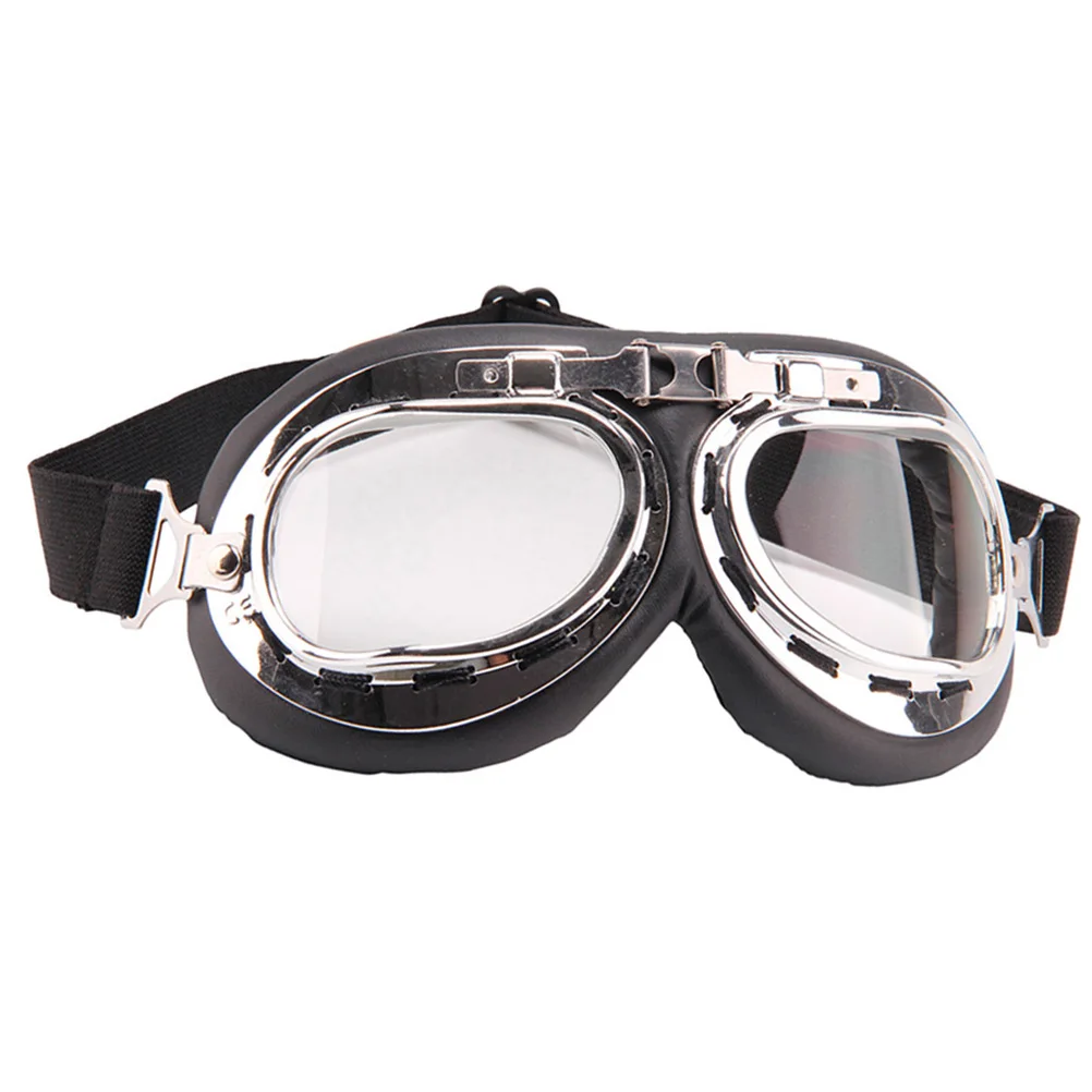 Vintage Style Motorcycle Biker Goggles Uv Protection Clear Lenses Anti-Wind Sunglasses For Half Face Helmets Unisex Eye
Vintage Style Motorcycle Biker Goggles Uv Protection Clear Lenses Anti-Wind Sunglasses For Half Face Helmets Unisex Eye