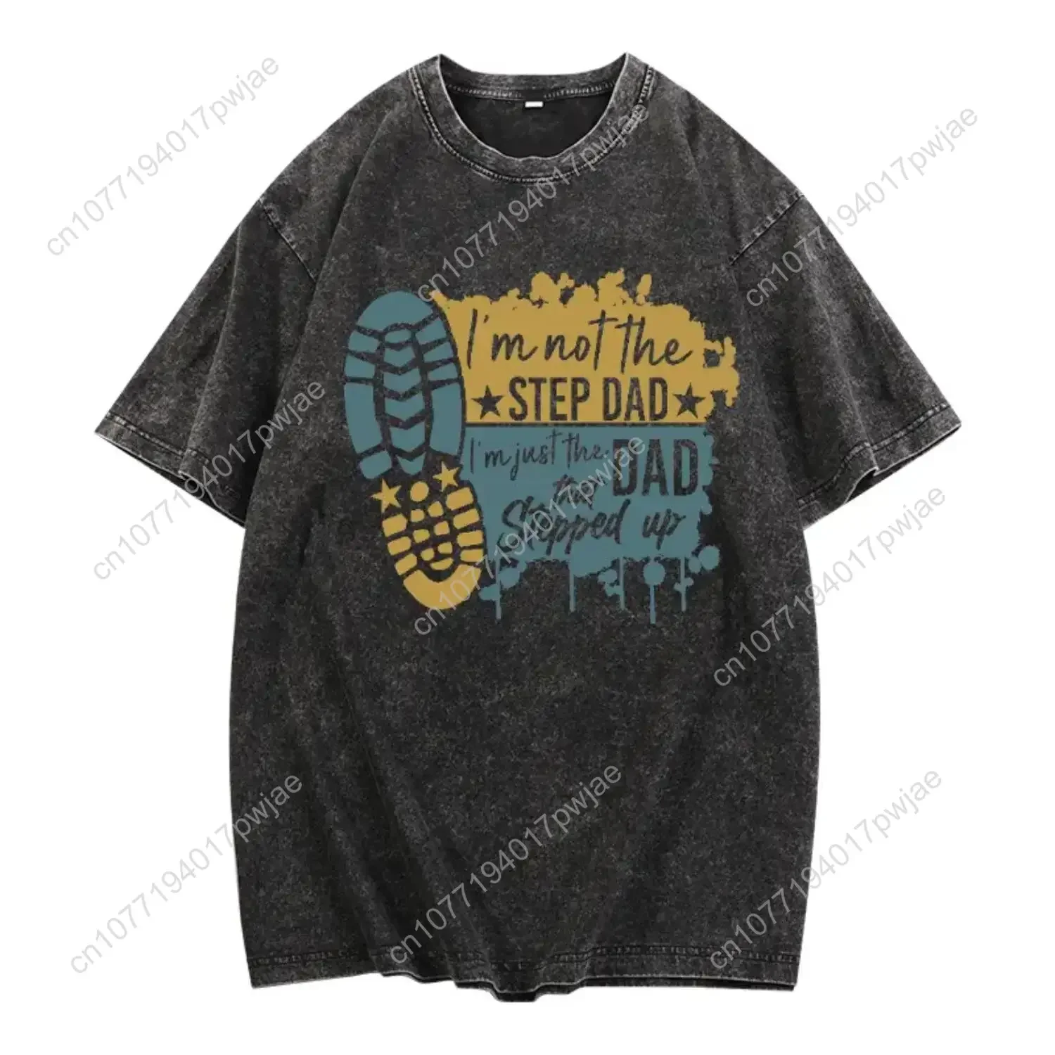 Stylish Washed Cotton T Shirt With a Heartfelt Dad Theme Message
Stylish Washed Cotton T Shirt With a Heartfelt Dad Theme Message