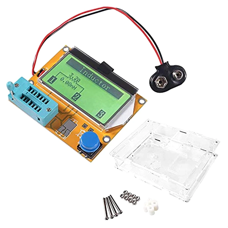 1Set 328 Graphical Transistor Tester ESR MOSFET Resistance Sense LCD Display Checker ABS
1Set 328 Graphical Transistor Tester ESR MOSFET Resistance Sense LCD Display Checker ABS