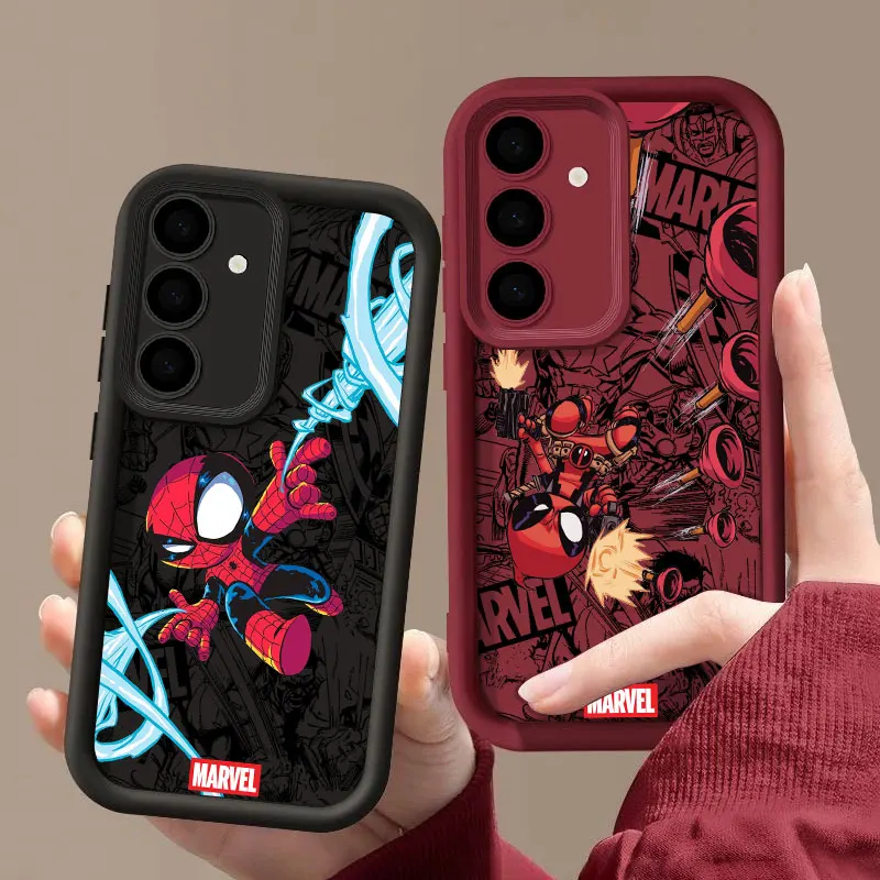 Marvel Deadpool Spiderman Cute S26 Ultra Case For Samsung Galaxy S26 S25 S24 S22 S23 Ultra S21 Plus S20 S25 FE Protection Cover
Marvel Deadpool Spiderman Cute S26 Ultra Case For Samsung Galaxy S26 S25 S24 S22 S23 Ultra S21 Plus S20 S25 FE Protection Cover