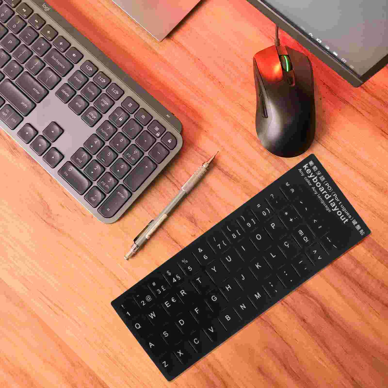 10 Pcs Keyboard Decorations Stickers Label Universal Computer Protector Notebook White Pvc Student Letter
10 Pcs Keyboard Decorations Stickers Label Universal Computer Protector Notebook White Pvc Student Letter