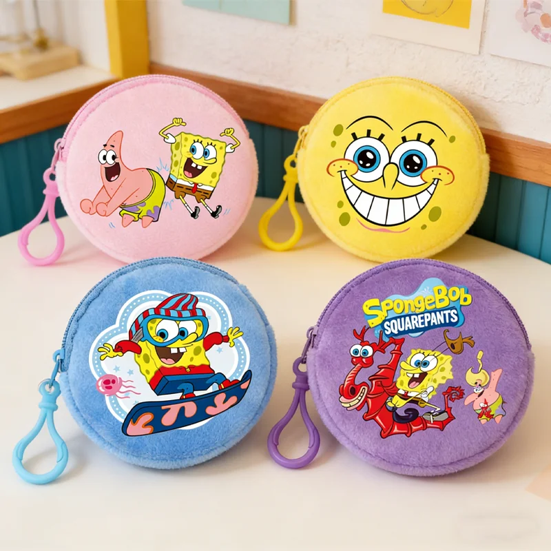 SpongeBobs SquarePants Mini Wallet Portable Coin Purse Printied Zipper Case Boy Girl Money Bag Cute Keychain Pouch Birthday Gift
SpongeBobs SquarePants Mini Wallet Portable Coin Purse Printied Zipper Case Boy Girl Money Bag Cute Keychain Pouch Birthday Gift
