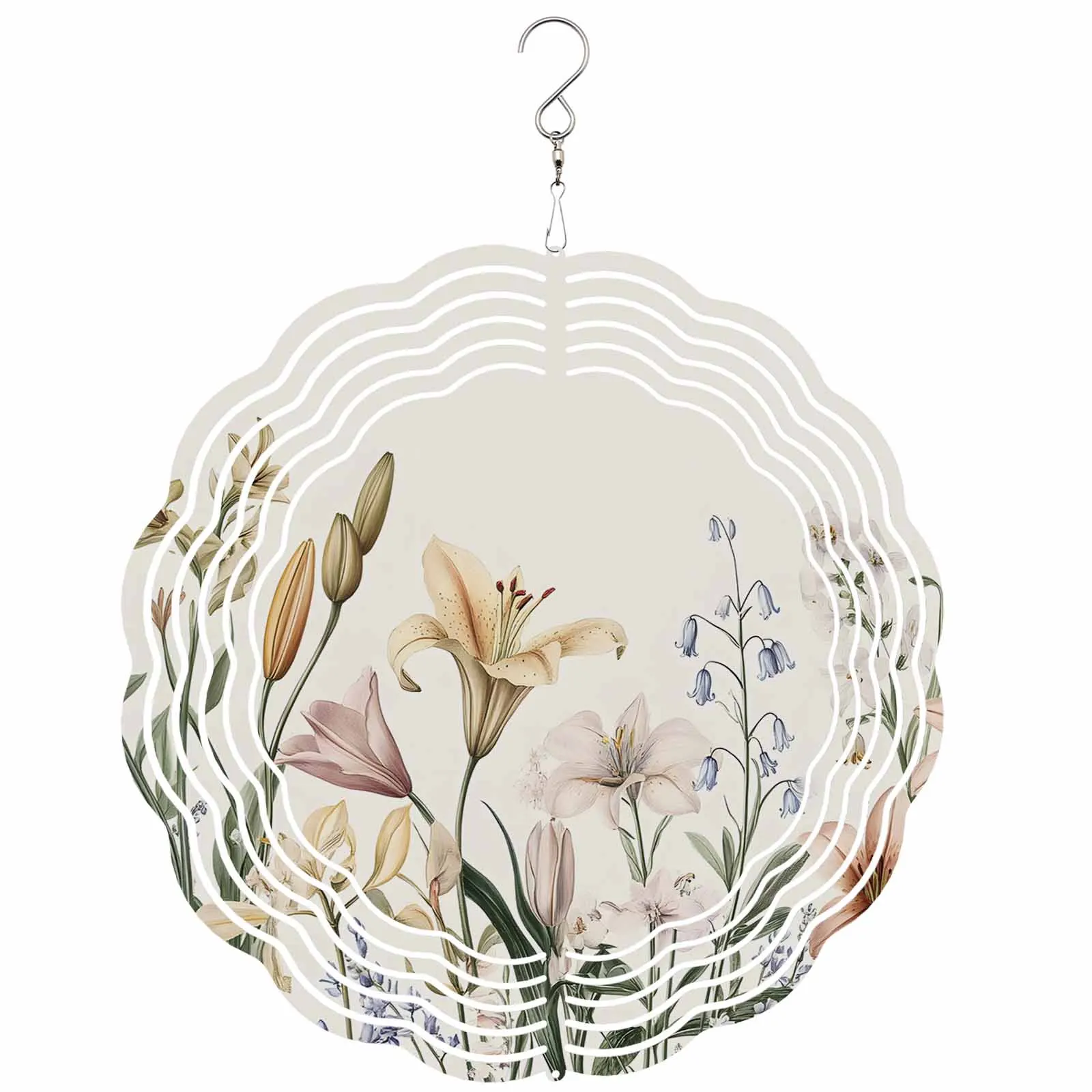 Простые винтажные цветы из нержавеющей стали, подвесные украшения для дома, 3D вращающийся ветровой спиннер
Простые винтажные цветы из нержавеющей стали, подвесные украшения для дома, 3D вращающийся ветровой спиннер