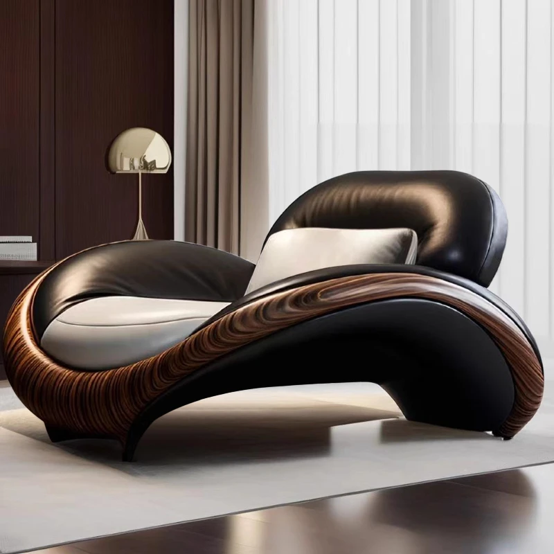Lazy chair light luxury high sense 2024 new living room casual leather Italian single sofa
Lazy chair light luxury high sense 2024 new living room casual leather Italian single sofa