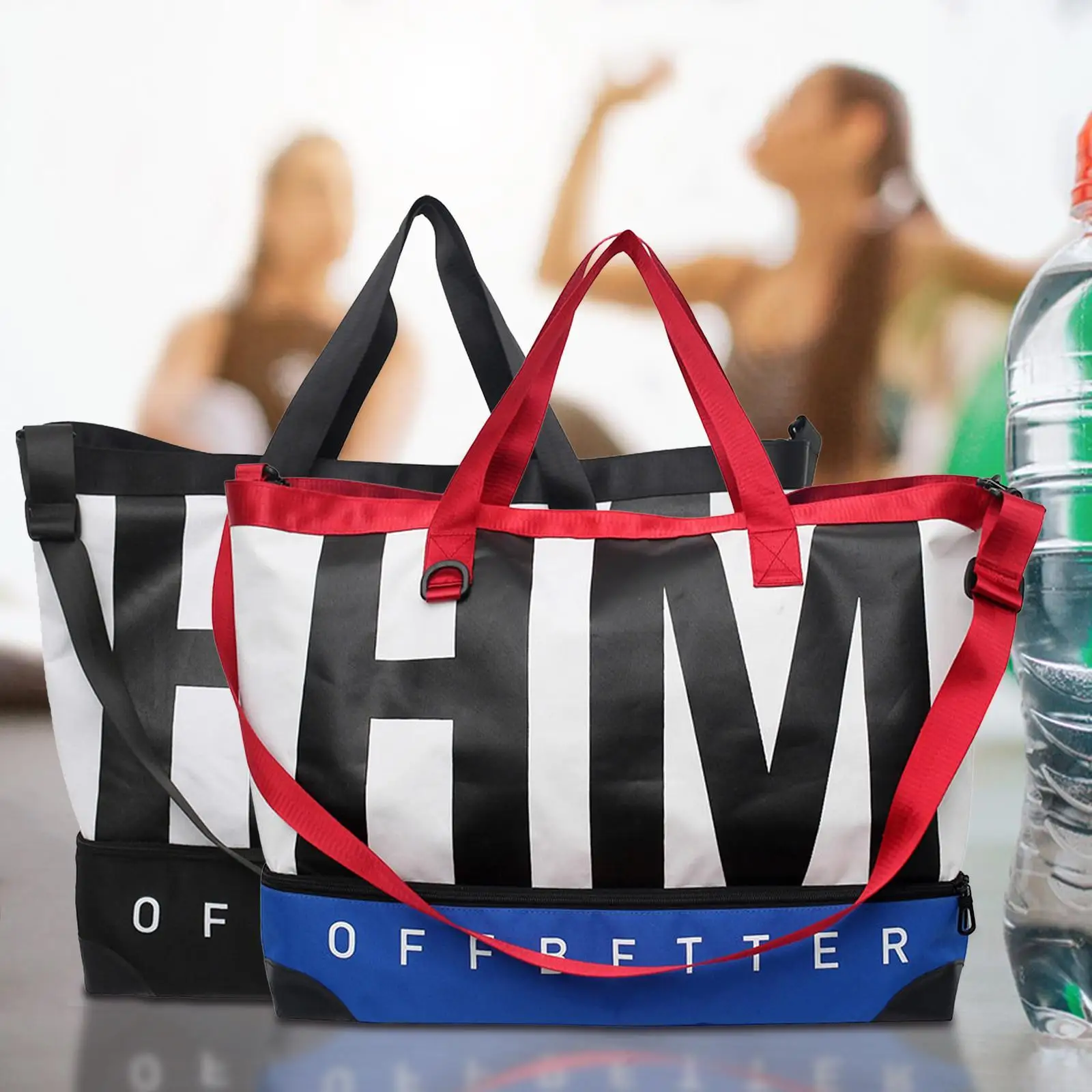Sports Gym Bag Travel Bag Large Capacity Workout Bag Tote Bag Fashion Toiletry
Sports Gym Bag Travel Bag Large Capacity Workout Bag Tote Bag Fashion Toiletry