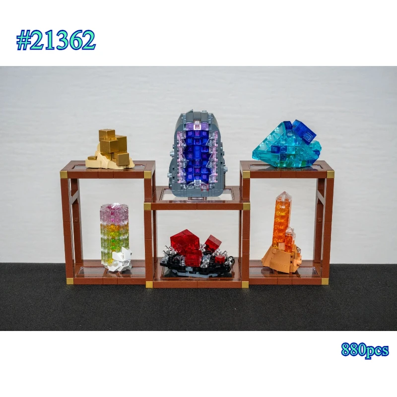 Новинка 2026: Набор из 880 деталей 21362 «Коллекция минералов и драгоценных камней» — прозрачные частицы, конструктор, игрушка для мальчиков и девочек, идеальный подарок на праздник
Новинка 2026: Набор из 880 деталей 21362 «Коллекция минералов и драгоценных камней» — прозрачные частицы, конструктор, игрушка для мальчиков и девочек, идеальный подарок на праздник