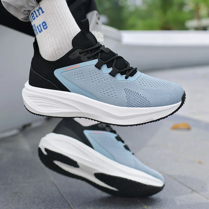 Men's Breathable Running Shoes Lightweight Breathable Walking Shoes Anti Slip Fashionable Sports Shoe Mesh Exercise Tennis Shoes
Men's Breathable Running Shoes Lightweight Breathable Walking Shoes Anti Slip Fashionable Sports Shoe Mesh Exercise Tennis Shoes