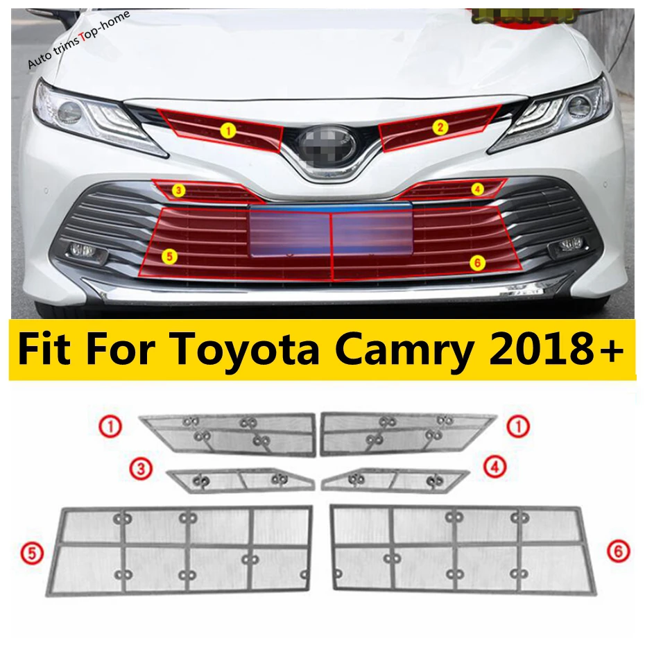 Yimaautotrims Front Head Grille Insert Net Insect Screening Mesh Cover Trim For Toyota Camry 2018 2019 2020 2021 Protection Kit
Yimaautotrims Front Head Grille Insert Net Insect Screening Mesh Cover Trim For Toyota Camry 2018 2019 2020 2021 Protection Kit