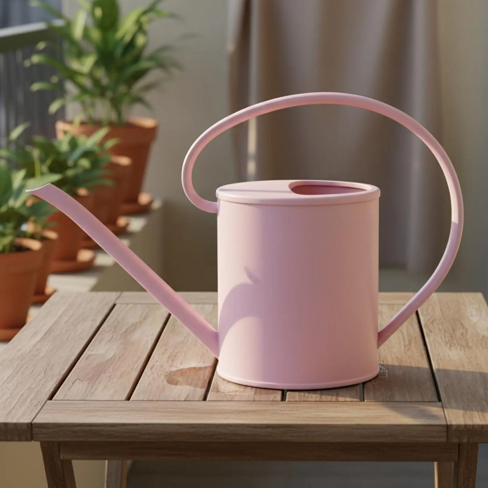 Long Spout Watering Can Comfortable Handle Indoor Plant Waterer Plastic Watering Pot 1.2L Capacity Gardening Supply for Balcony
Long Spout Watering Can Comfortable Handle Indoor Plant Waterer Plastic Watering Pot 1.2L Capacity Gardening Supply for Balcony